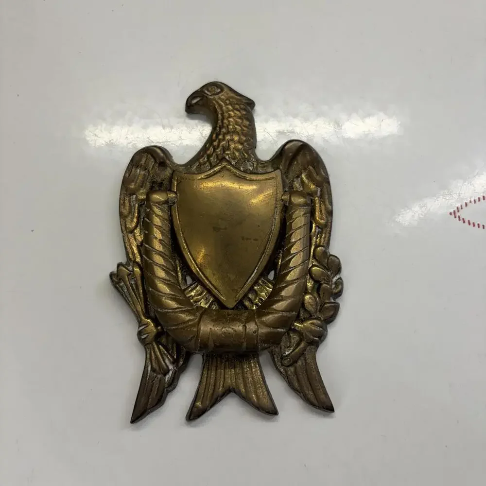 Brass eagle door knocker vintage 1970’s
